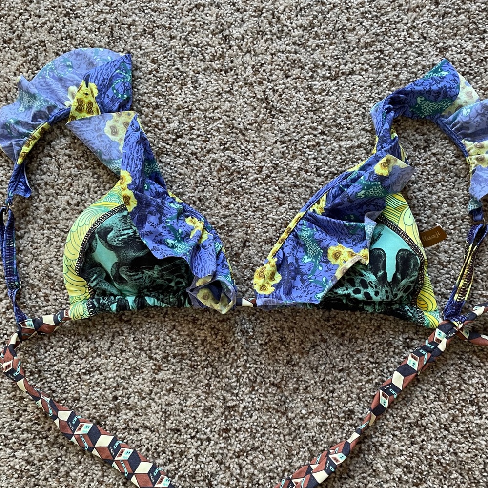 Maaji frills bikini top